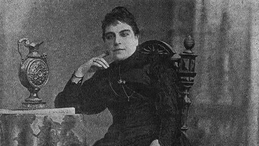 Emilia Serrano, baronesa de Wilson, en La Ilustración Nacional