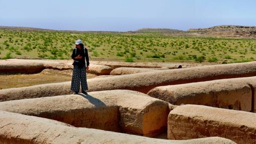 Ruinas de la Ciudadela de Kampyrtepa