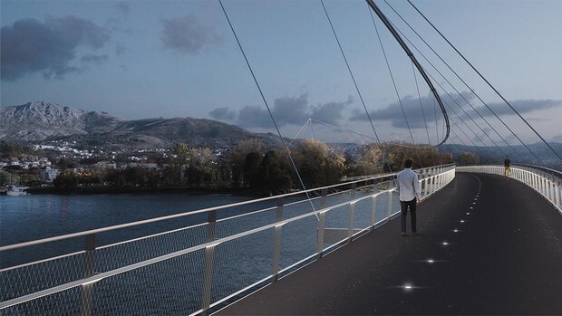 Entre Galicia y Portugal: así será la mayor pasarela peatonal transfronteriza de Europa