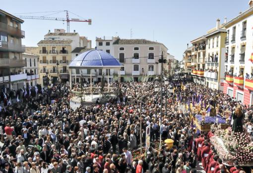 Mañana de Viernes Santo en las calles de Huéscar