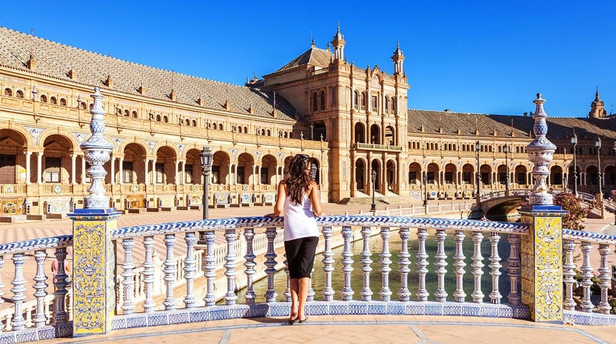 Plaza de España, en Sevilla