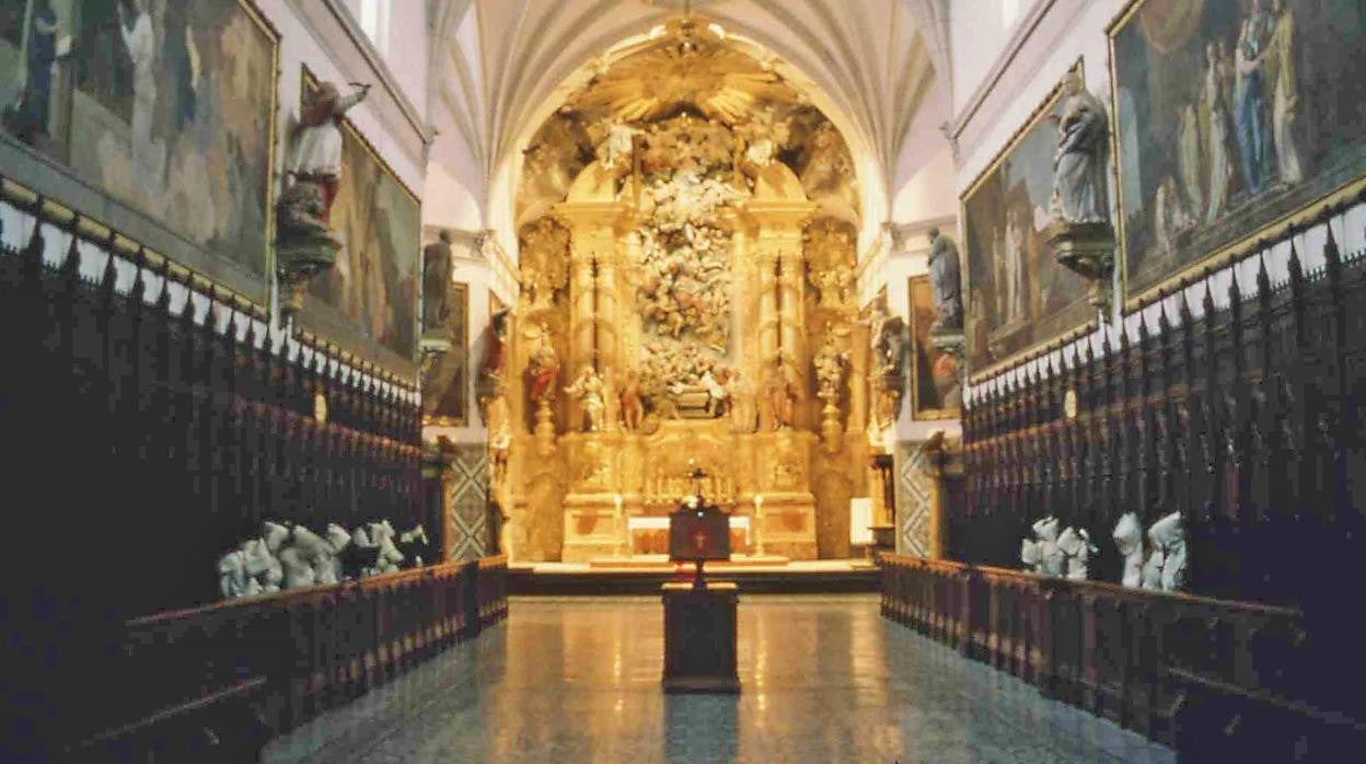 Siete grandes pinturas de Goya cubren los muros de la Iglesia de la Cartuja Aula Dei, en Zaragoza