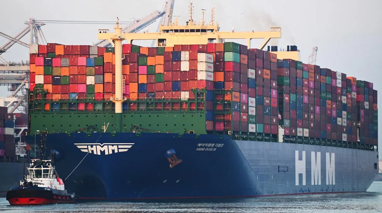 Los diez buques portacontenedores más grandes del mundo