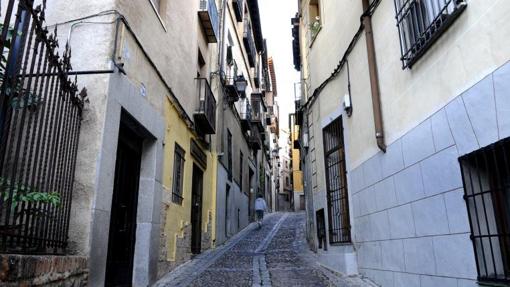 Una calle del centro de Toledo