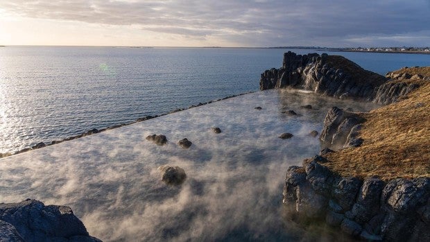 Una nueva e increíble laguna geotérmica en la volcánica Islandia