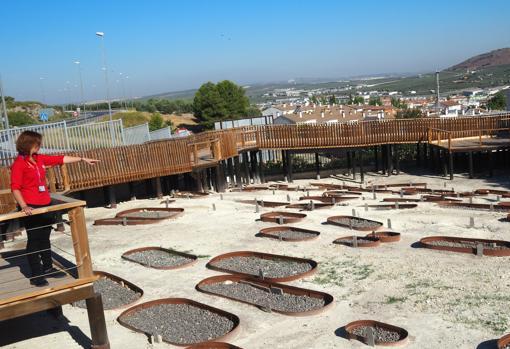 Tumbas en la judería de Lucena