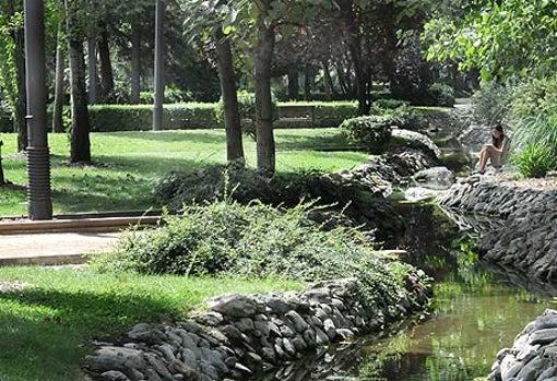 Imagen del Parque Federico García Lorca en Granada