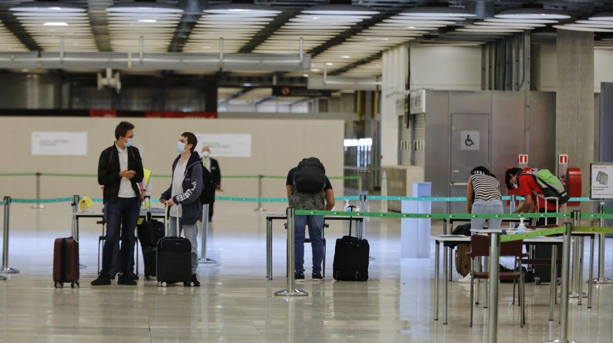 Imagen de una terminal de aeropuerto