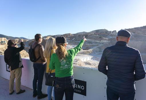 Visita a las canteras organizada por el centro de interpretación Made in Macael.