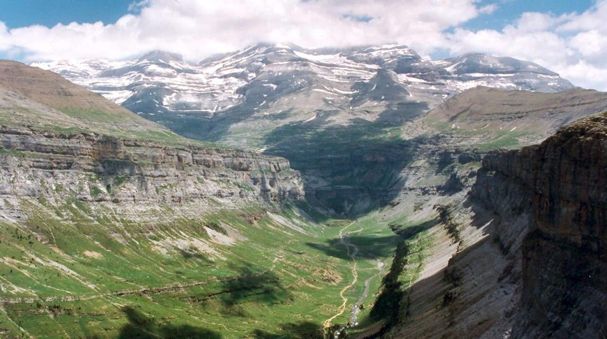 Vista del Parque Nacional de Ordesa y Monte Perdido