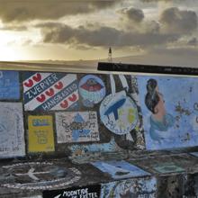 Un detalle de la Marina de Horta