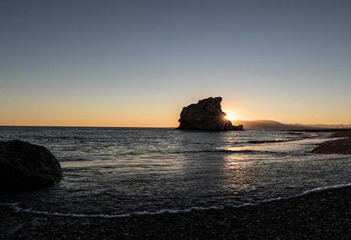 Atardecer en el Peñón del Cuervo