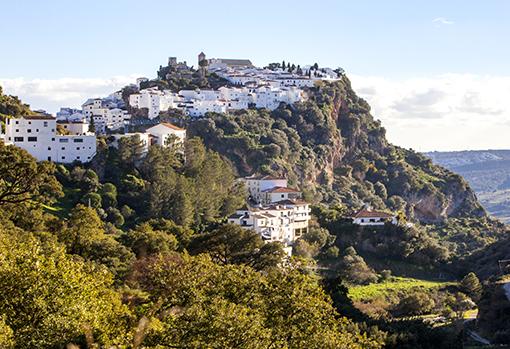 Panorámica del pueblo de Casares