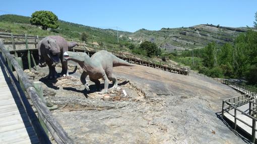 Huellas de dinosaurios, en La Rioja