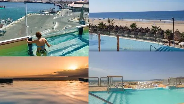 Cinco lujosos hoteles con piscina infinita en Cádiz