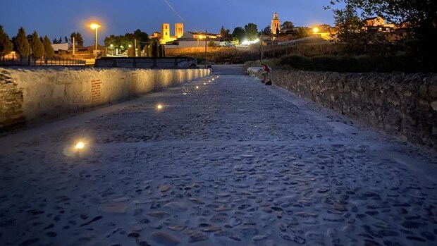 El puente medieval de Arévalo que vuelve a lucir como hace siglos