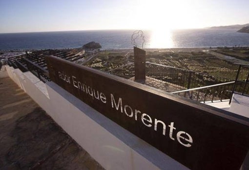 Mirador Enrique Morente en Salobreña