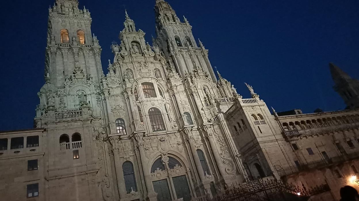 Catedral de Santiago, fotografiada en agosto de 2021