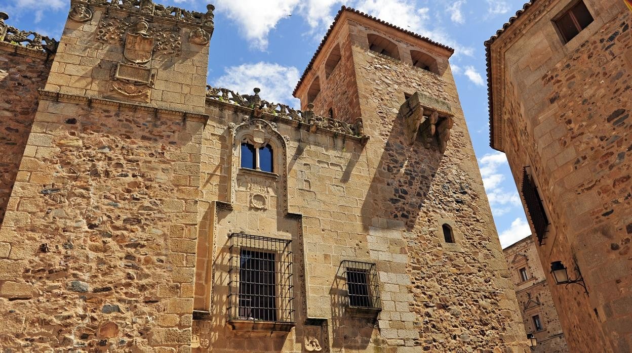 Palacio de los Golfines de Abajo, en Cáceres