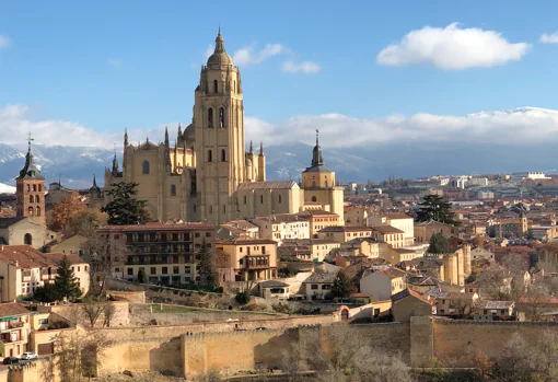 Vistas desde el Alcázar de Segovia