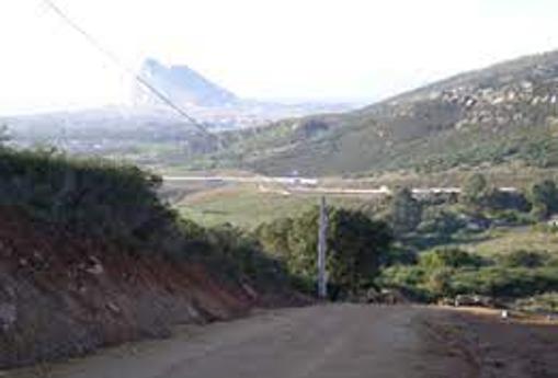 Vista del Peñón de Gibraltar desde la Puerta Verde