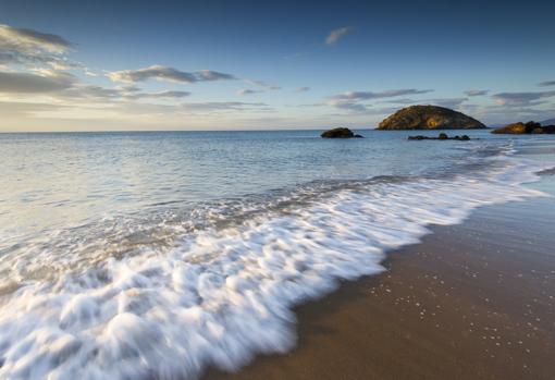 Imagen de una de las playas de Mazarrón