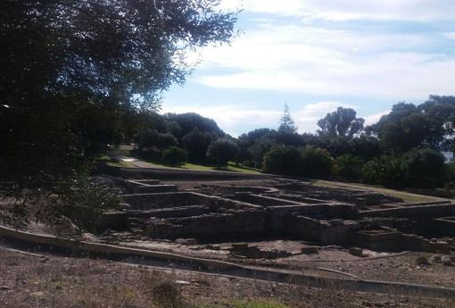 Restos de la ciudad de Carteia, desde otra perspectiva