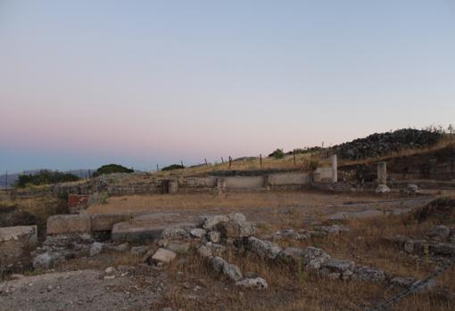 En la antigua ciudad romana de Acinipo existen restos arqueológicos