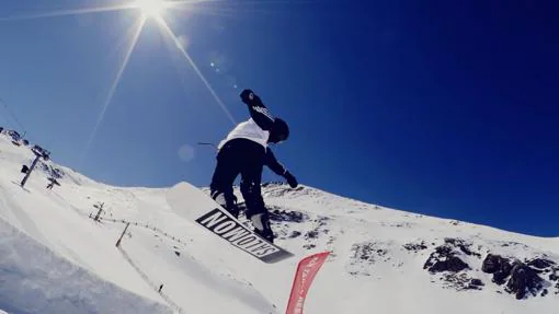 Snowboard en Boí Taüll