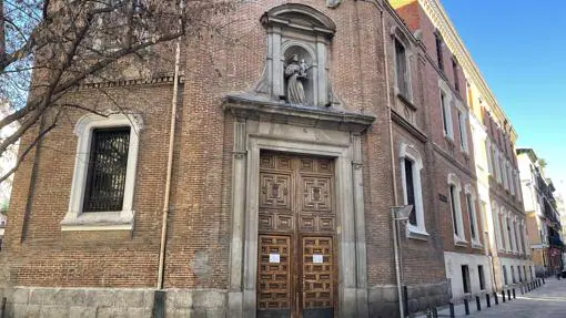 Imagen de la fachada de la iglesia de San Antonio de los alemanes