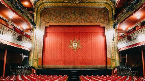 Imagen del interior del Teatro Lara