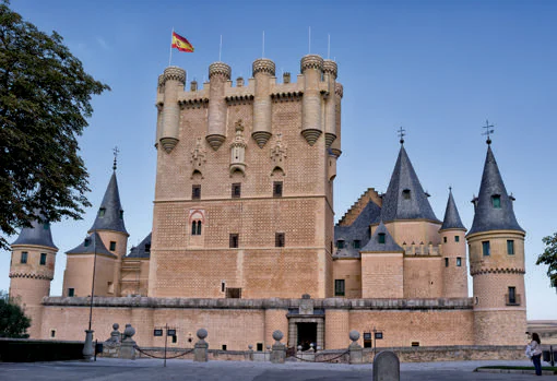 Entrada al Alcázar de Segovia