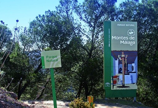 El parque natural de los Montes de Málaga tiene casi 5.000 hectáreas