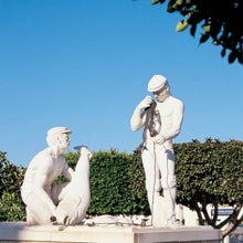 El monumento dedicado a los pescadores