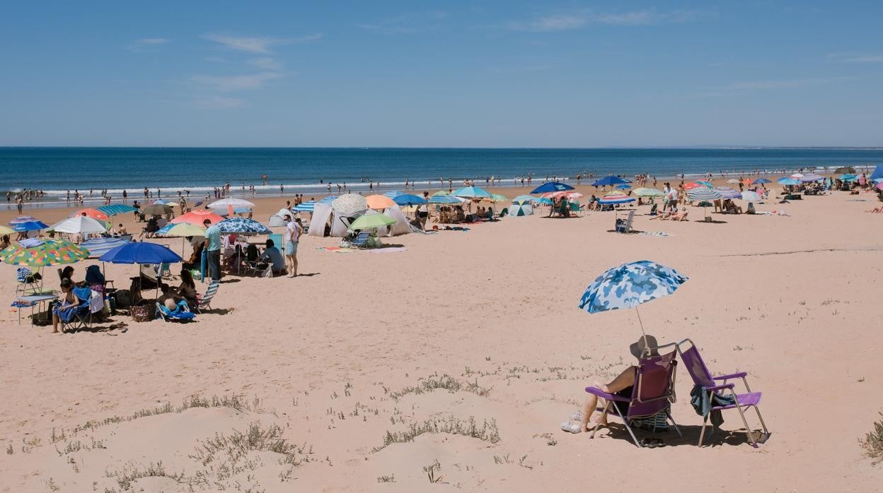 Playa de Punta Umbría en Huelva