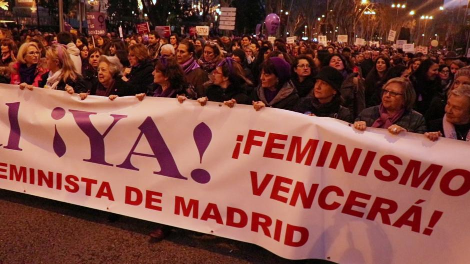 Así ha sido la manifestación del 8-M en Madrid