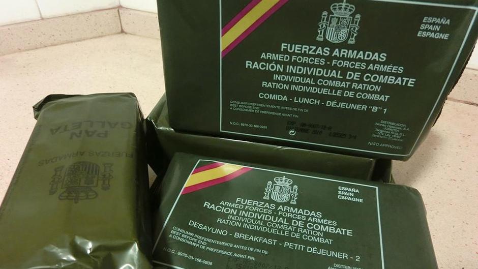 Esta es la dieta de un «super» soldado español