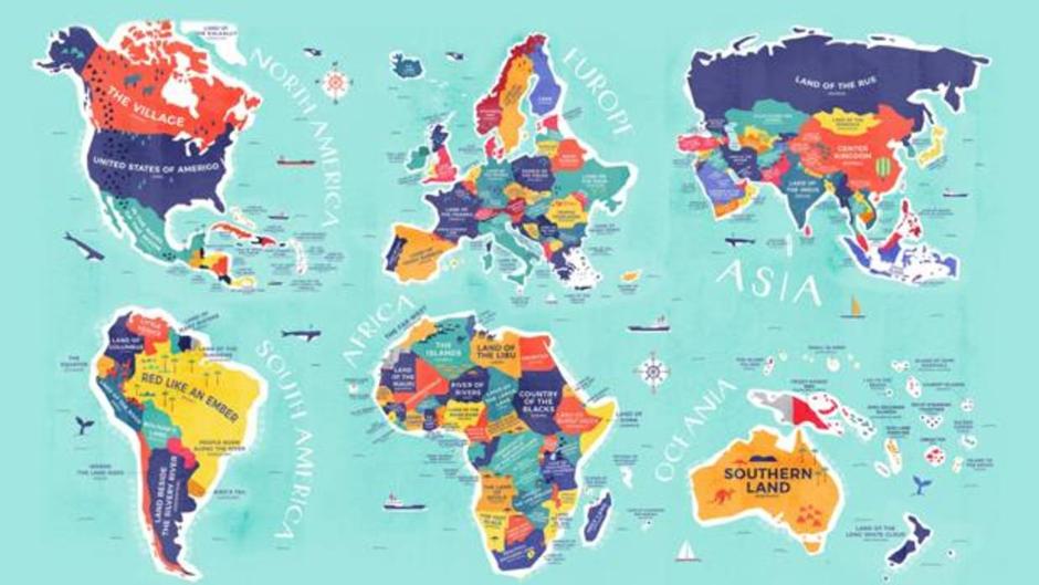 Cuál es el significado real del nombre de cada país